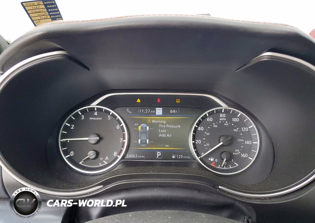 2021 Nissan Maxima Sr VIN:1N4AA6EV3MC513245 - 9
