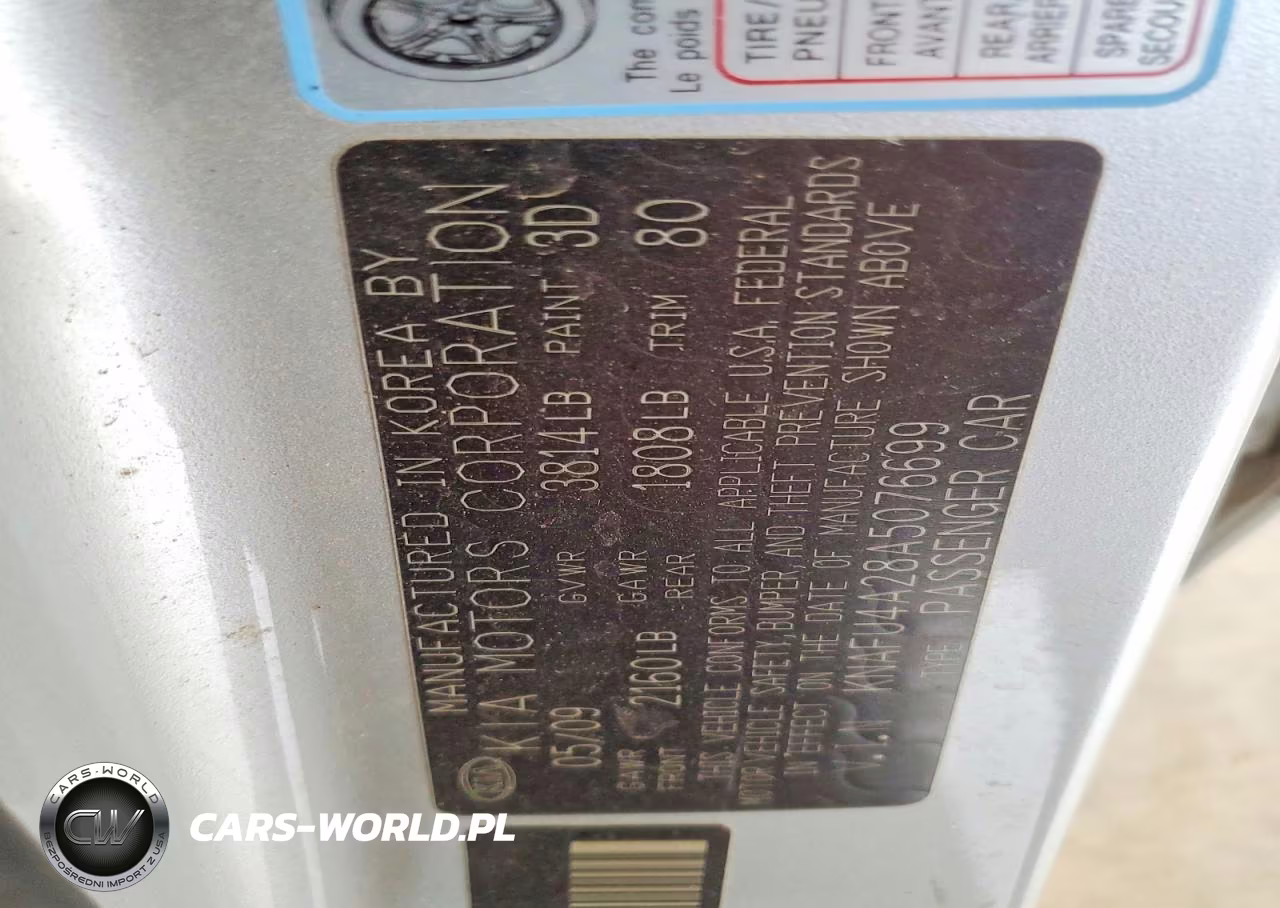 2010 Kia Forte Ex VIN:KNAFU4A28A5076699 - 13