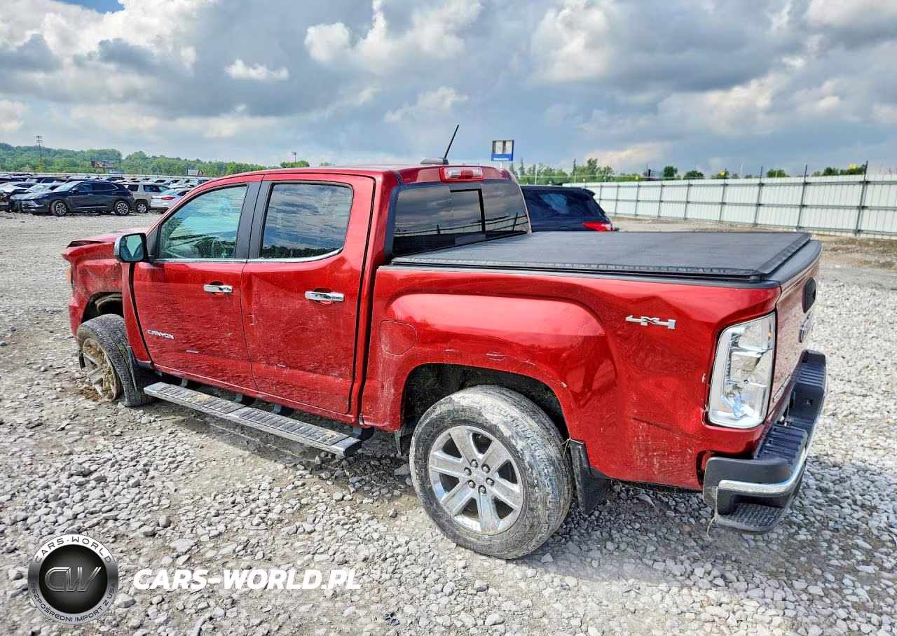 2016 GMC Canyon Slt VIN:1GTG6DE3XG1218152 - 2