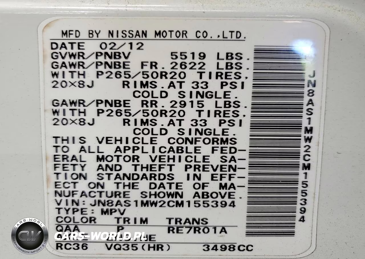 2012 Infiniti Fx35 Base VIN:JN8AS1MW2CM155394 - 13