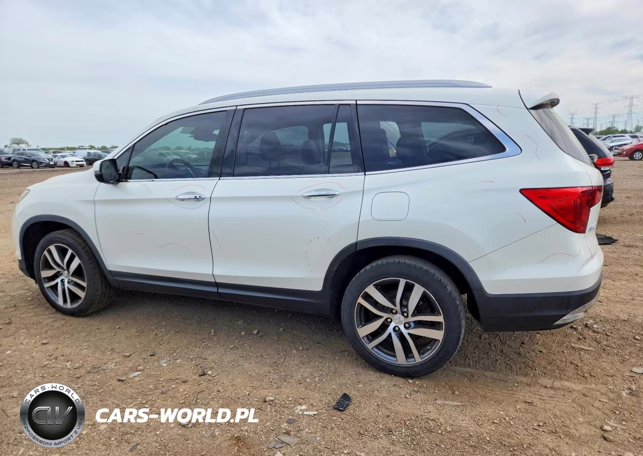 2017 Honda Pilot Touring VIN:5FNYF6H94HB021647 - 2