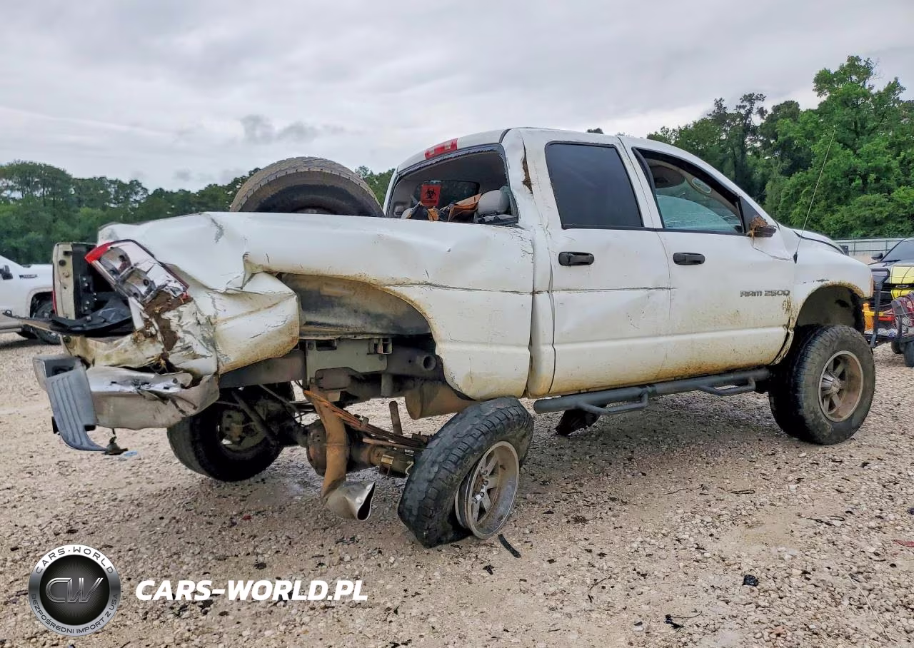 2003 Dodge Ram 2500 St VIN:3D7KU28C63G815705 - 3
