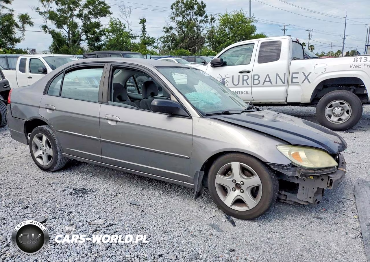 2005 Honda Civic Lx VIN:2HGES15585H573632 - 4