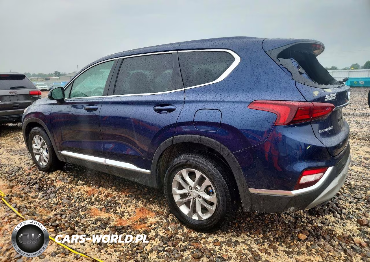 2019 Hyundai Santa Fe Se VIN:5NMS2CAD9KH013354 - 2