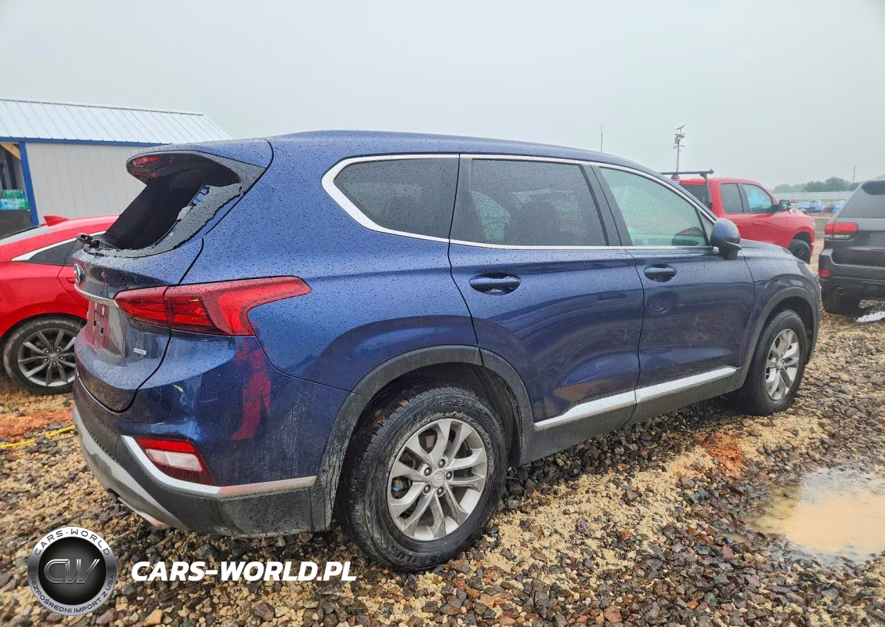 2019 Hyundai Santa Fe Se VIN:5NMS2CAD9KH013354 - 3