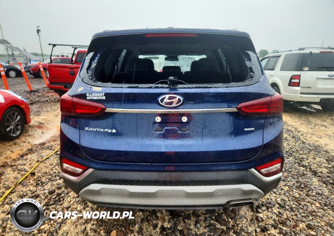 2019 Hyundai Santa Fe Se VIN:5NMS2CAD9KH013354 - 6