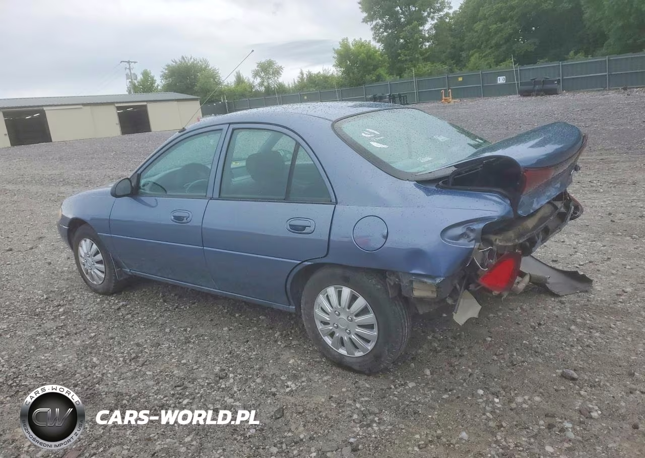 1999 Ford Escort Lx VIN:1FAFP10P5XW116266 - 2