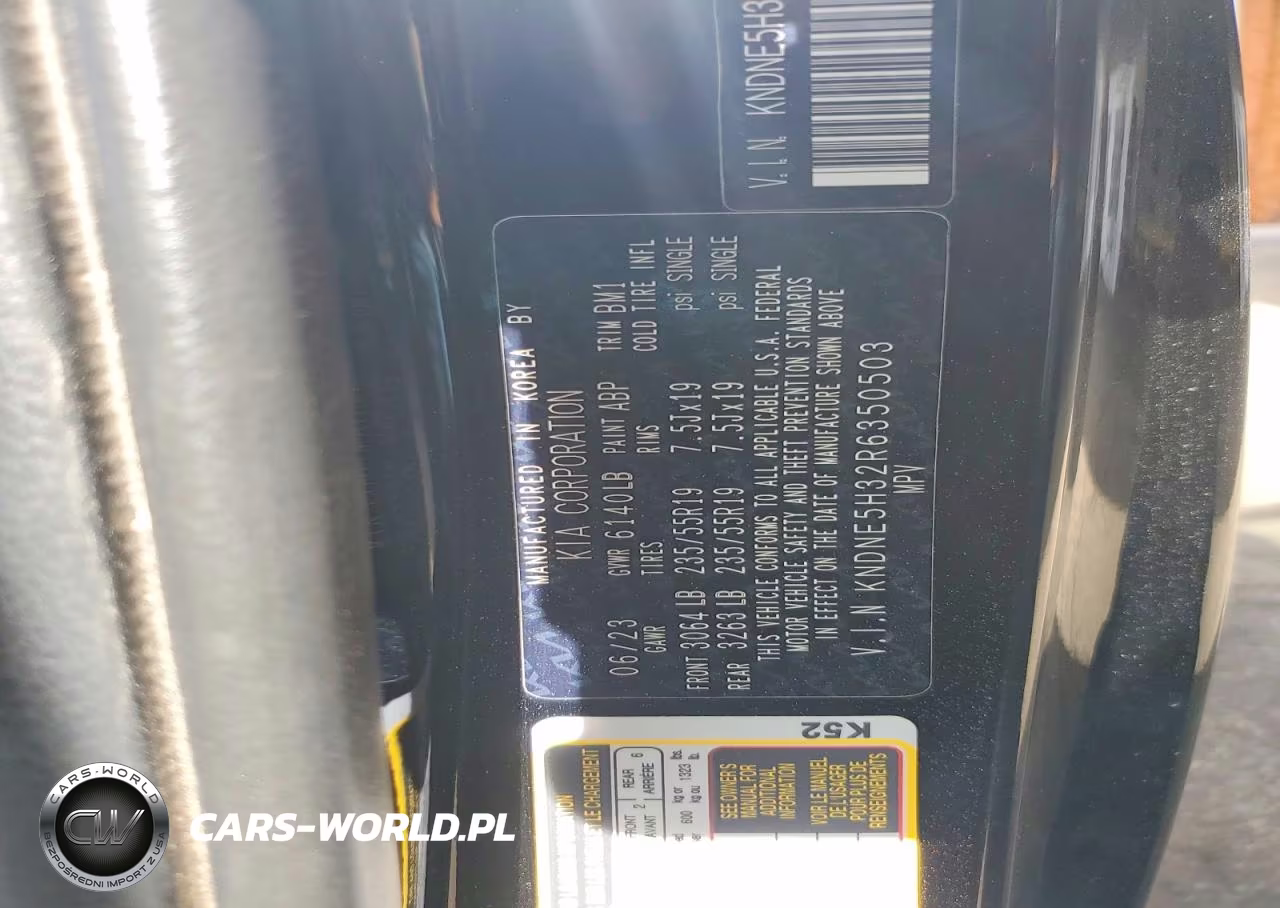 2024 Kia Carnival Sx VIN:KNDNE5H32R6350503 - 13