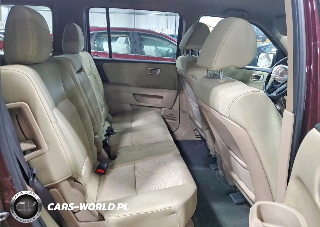 2015 Honda Pilot Lx VIN:5FNYF4H28FB020876 - 10