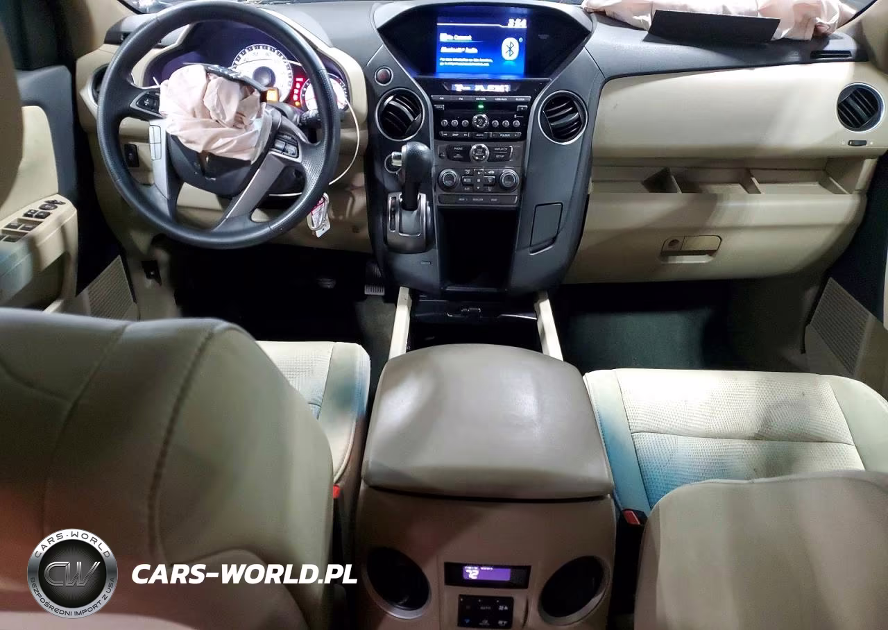 2015 Honda Pilot Lx VIN:5FNYF4H28FB020876 - 8