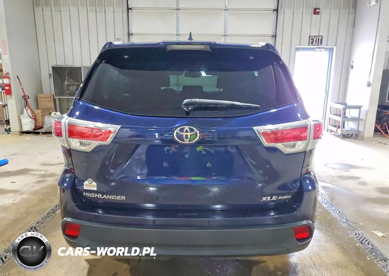 2015 Toyota Highlander Xle VIN:5TDJKRFHXFS217013 - 6