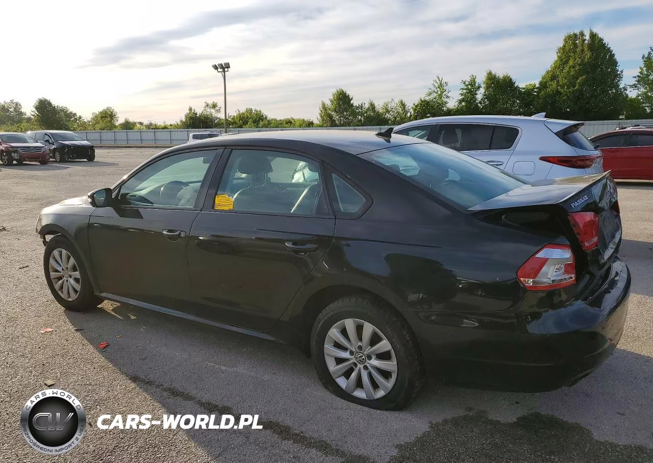 2014 Volkswagen Passat S VIN:1VWAH7A38EC013354 - 2