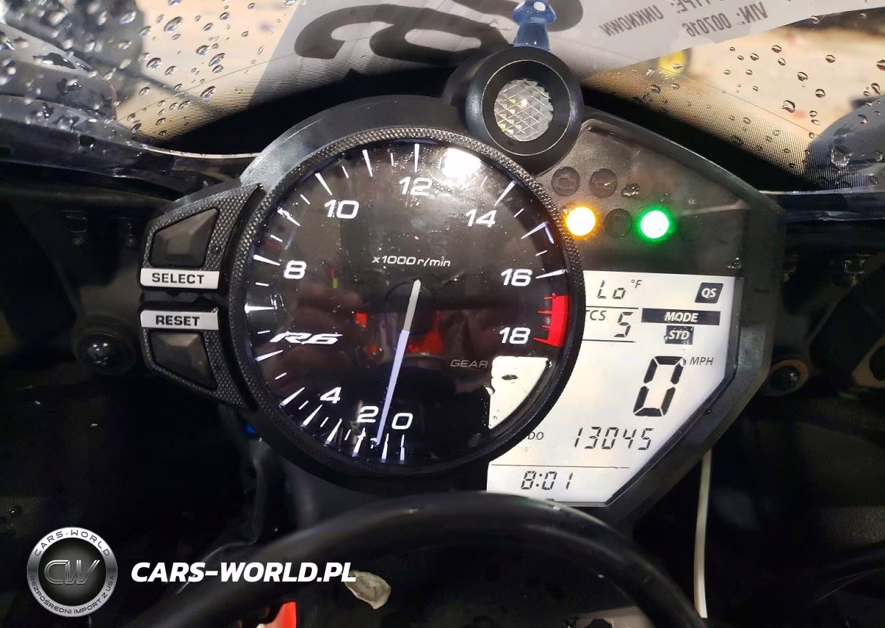 2020 Yamaha Yzfr6 VIN:JYARJ28E1LA007016 - 7