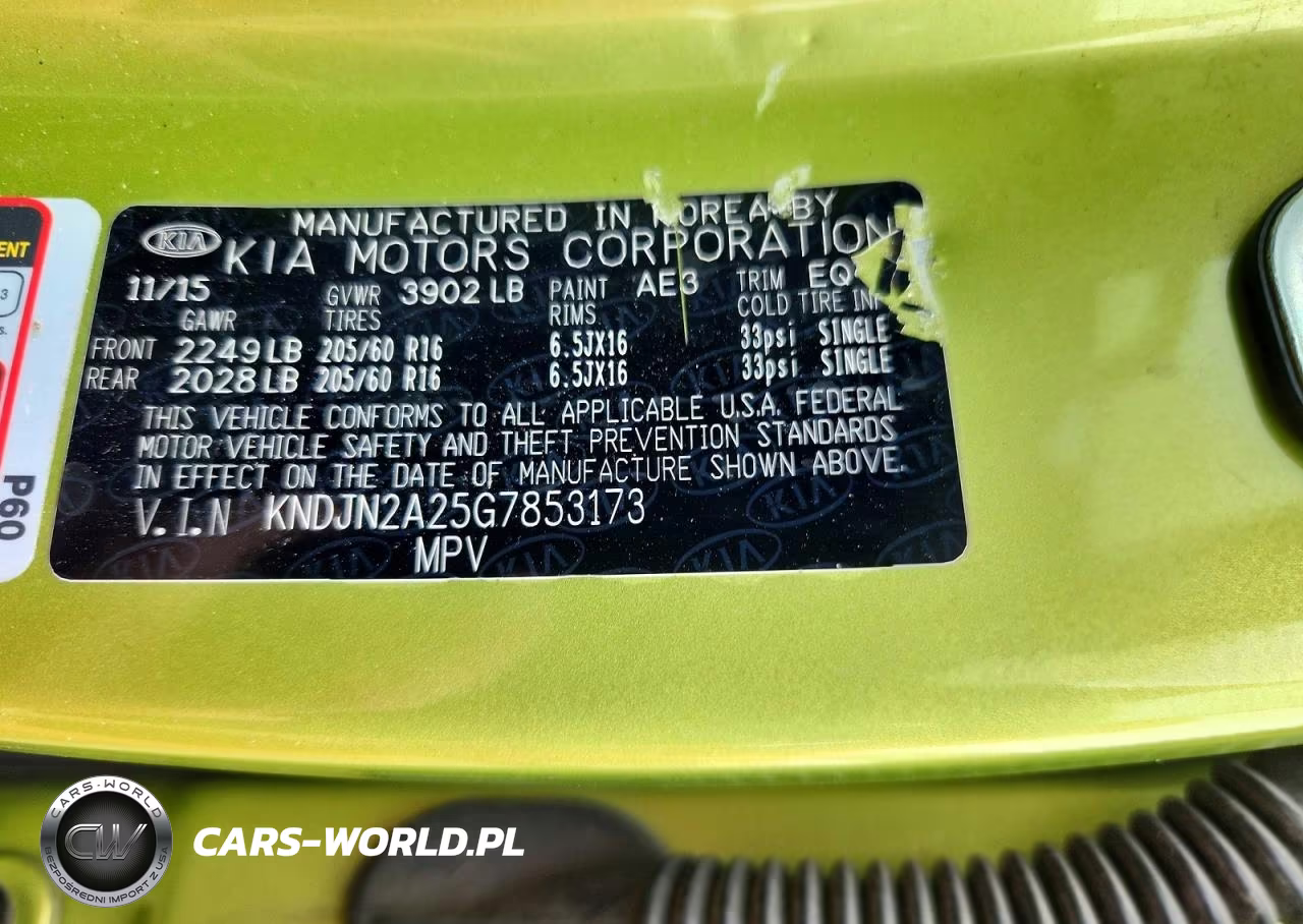 2016 Kia Soul VIN:KNDJN2A25G7853173 - 13