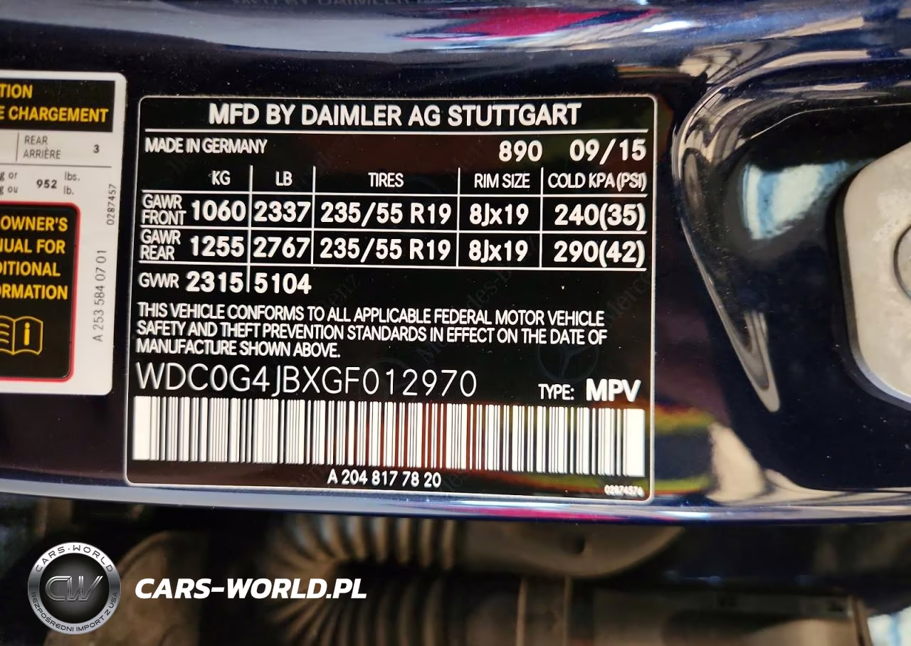 2016 Mercedes-Benz Glc 300 VIN:WDC0G4JBXGF012970 - 14