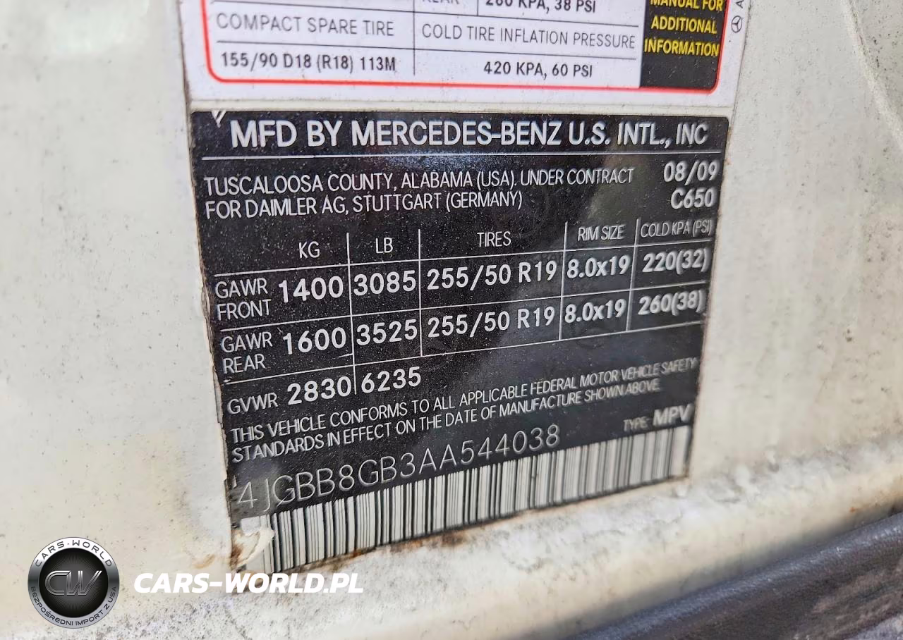 2010 Mercedes-Benz Ml 350 4Matic VIN:4JGBB8GB3AA544038 - 13