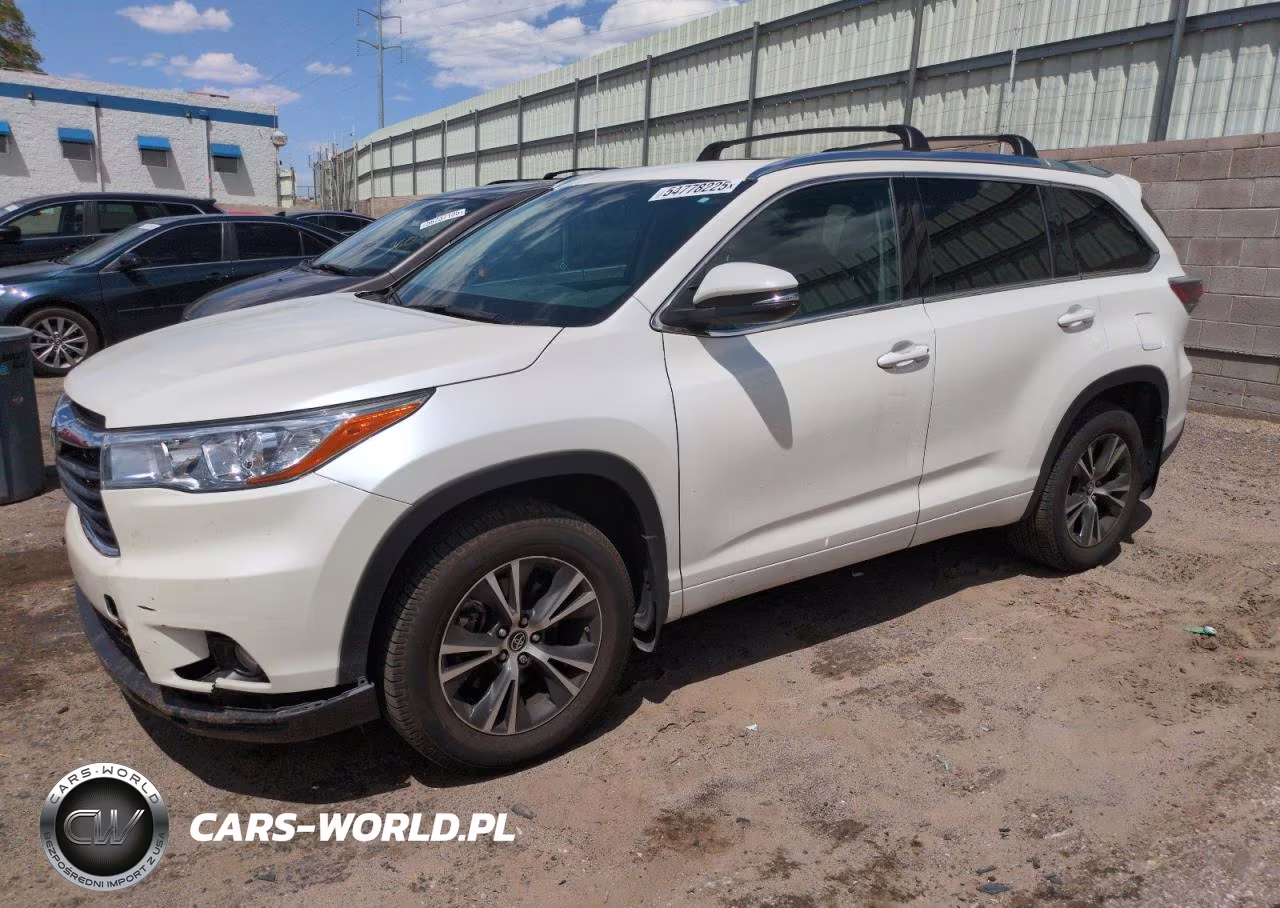 2016 Toyota Highlander Xle
