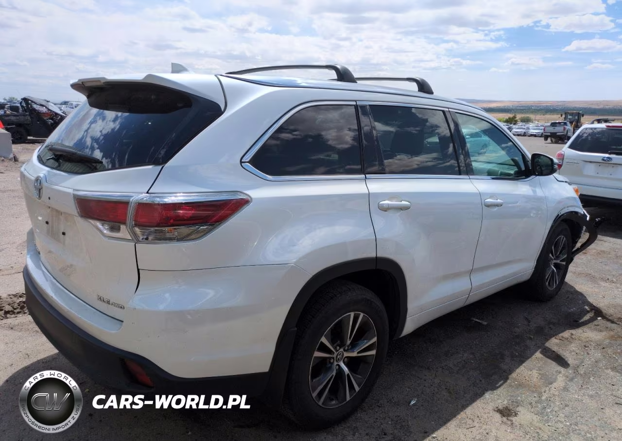 2016 Toyota Highlander Xle VIN:5TDJKRFH3GS348995 - 3