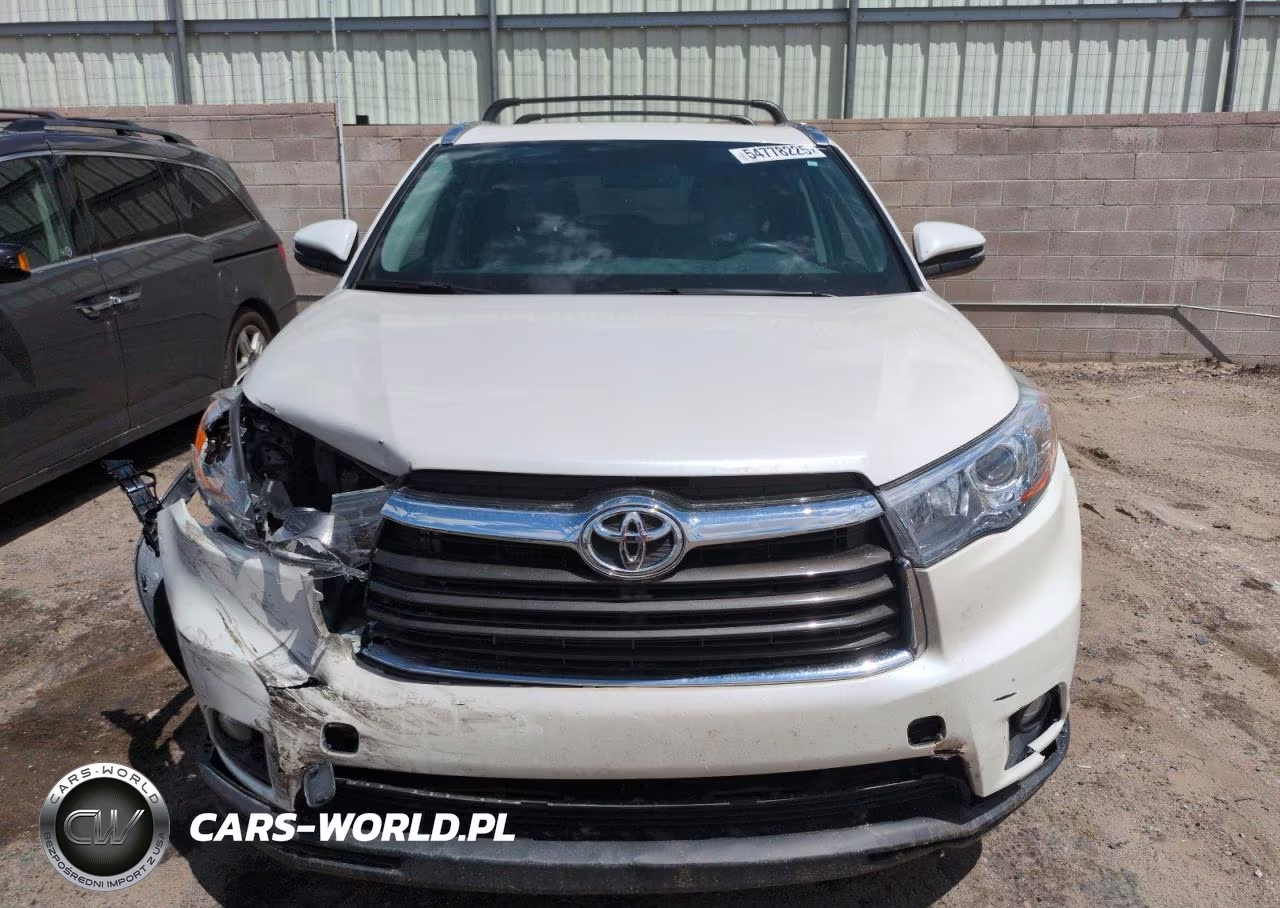 2016 Toyota Highlander Xle VIN:5TDJKRFH3GS348995 - 5