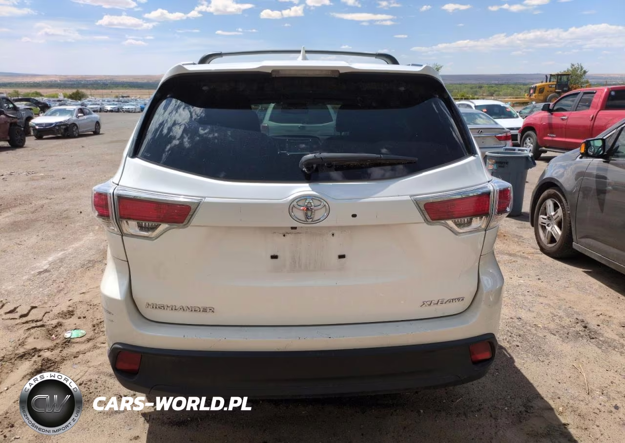 2016 Toyota Highlander Xle VIN:5TDJKRFH3GS348995 - 6
