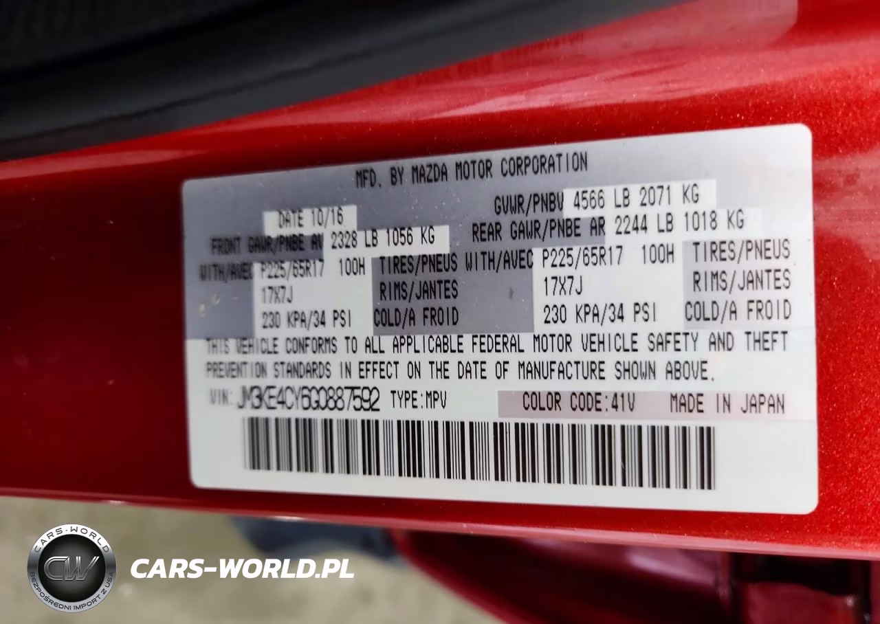 2016 Mazda Cx-5 Touring VIN:JM3KE4CY6G0887592 - 12