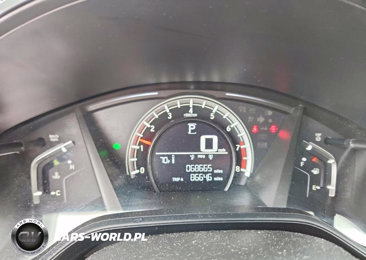 2019 Honda Cr-V Lx VIN:2HKRW6H37KH227490 - 9