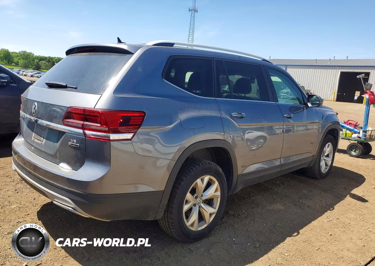 2018 Volkswagen Atlas Se VIN:1V2KR2CA8JC570681 - 3