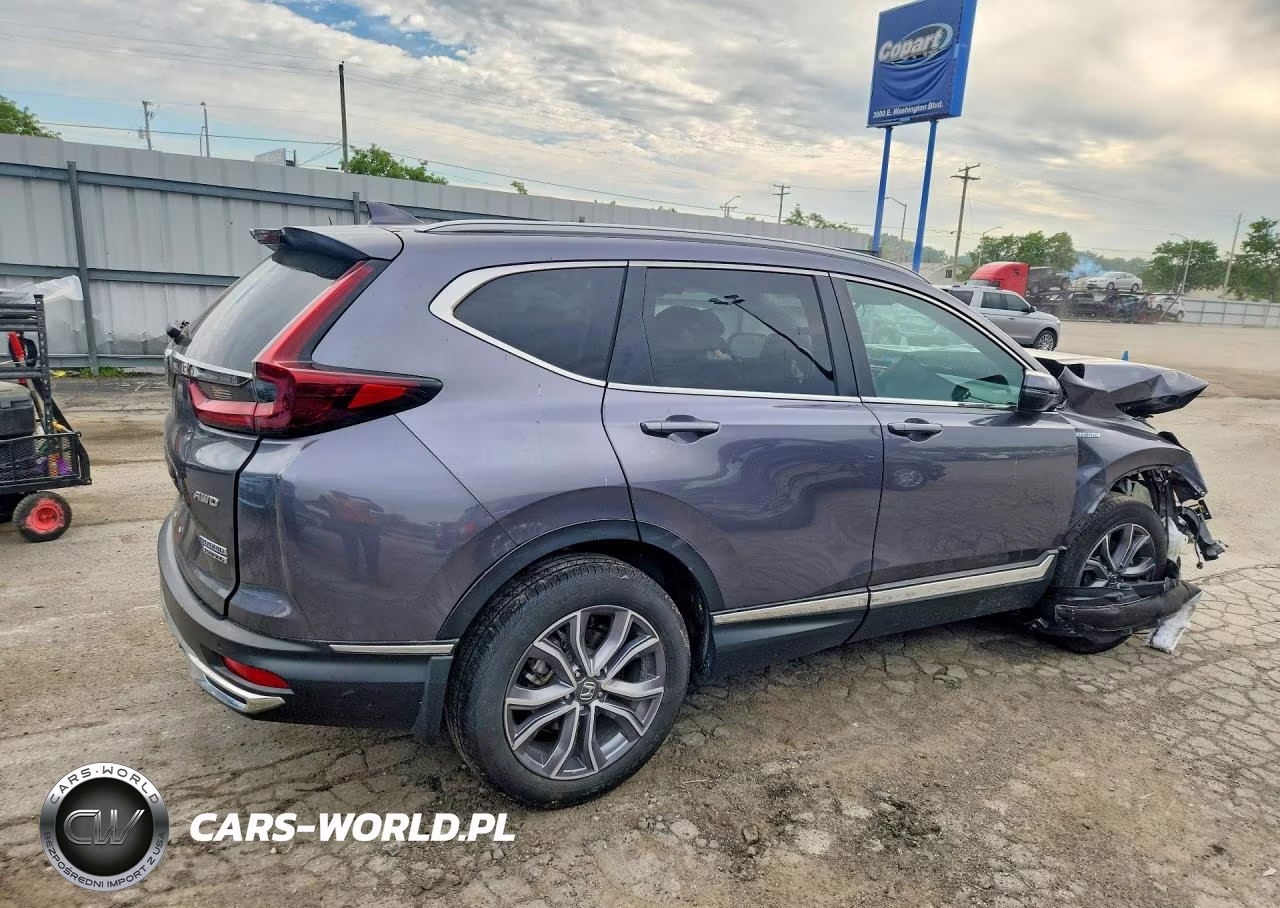 2022 Honda Cr-V Touring VIN:5J6RT6H98NL006262 - 3