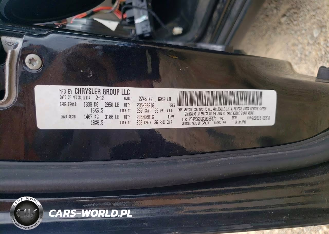 2012 Dodge Grand Caravan Se VIN:2C4RDGBG6CR265174 - 14