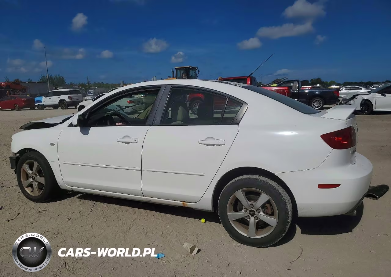 2006 Mazda 3 I VIN:JM1BK12F861443106 - 2