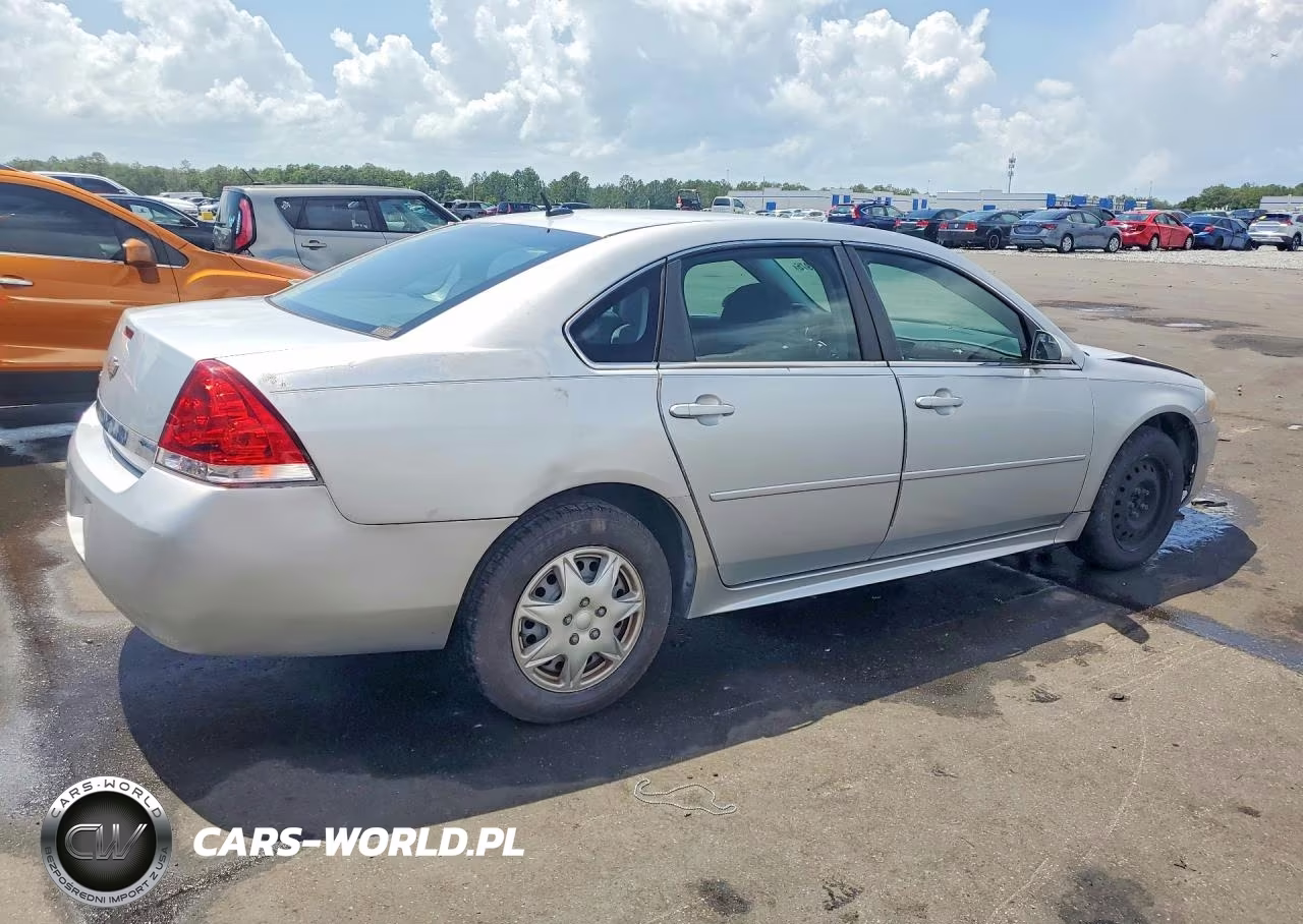 2010 Chevrolet Impala Ls VIN:2G1WA5EN6A1152582 - 3