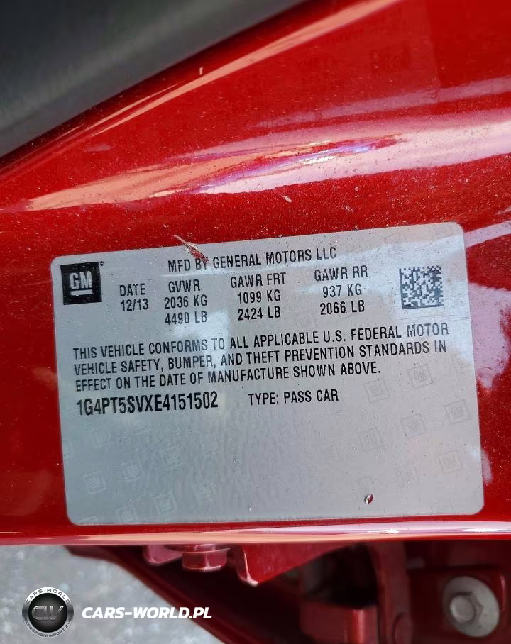 2014 Buick Verano Premium VIN:1G4PT5SVXE4151502 - 12