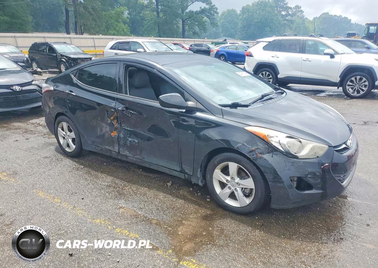 2013 Hyundai Elantra Gls VIN:5NPDH4AE1DH294898 - 4