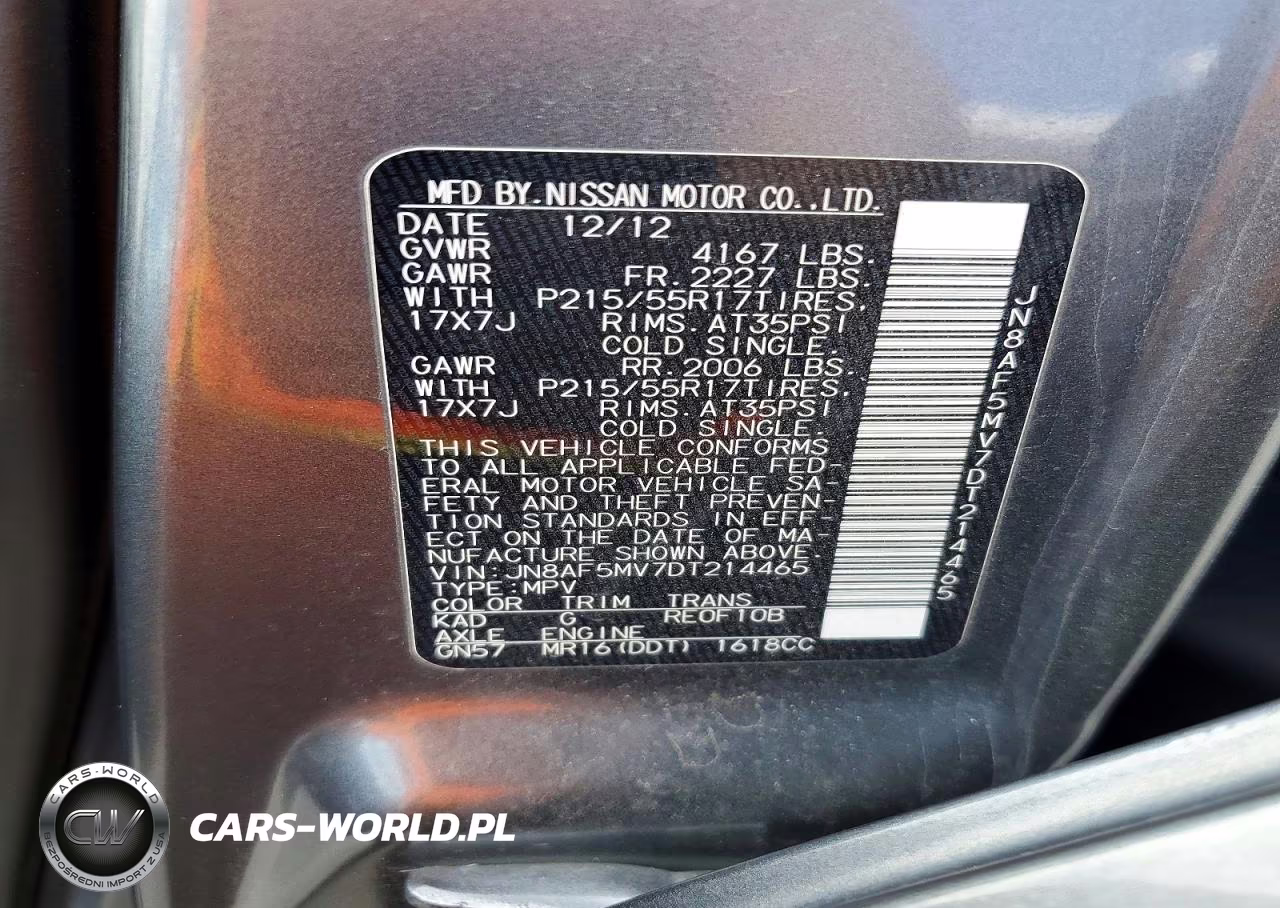 2013 Nissan Juke S VIN:JN8AF5MV7DT214465 - 13
