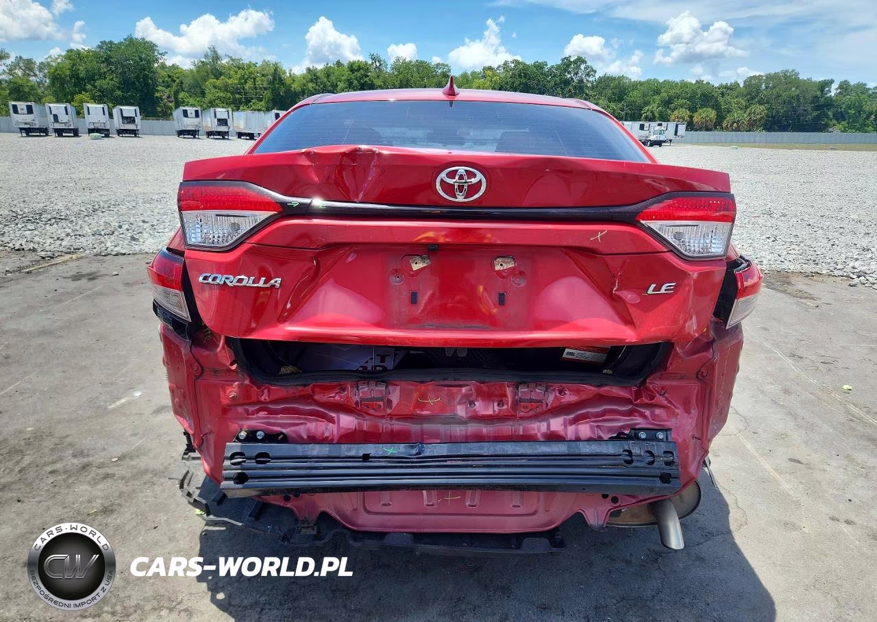 2020 Toyota Corolla Le VIN:JTDEPRAE1LJ058875 - 6