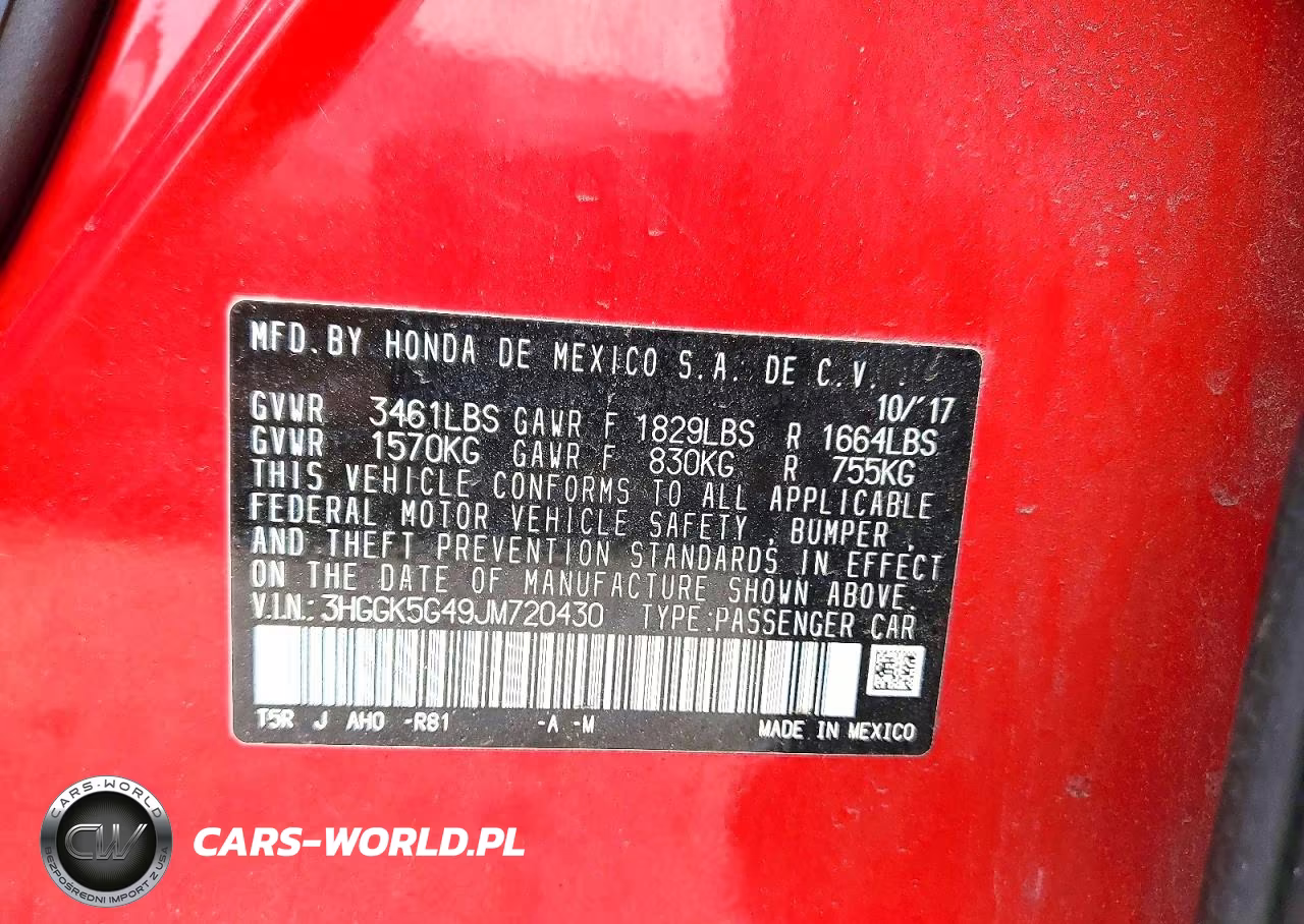 2018 Honda Fit Lx VIN:3HGGK5G49JM720430 - 12