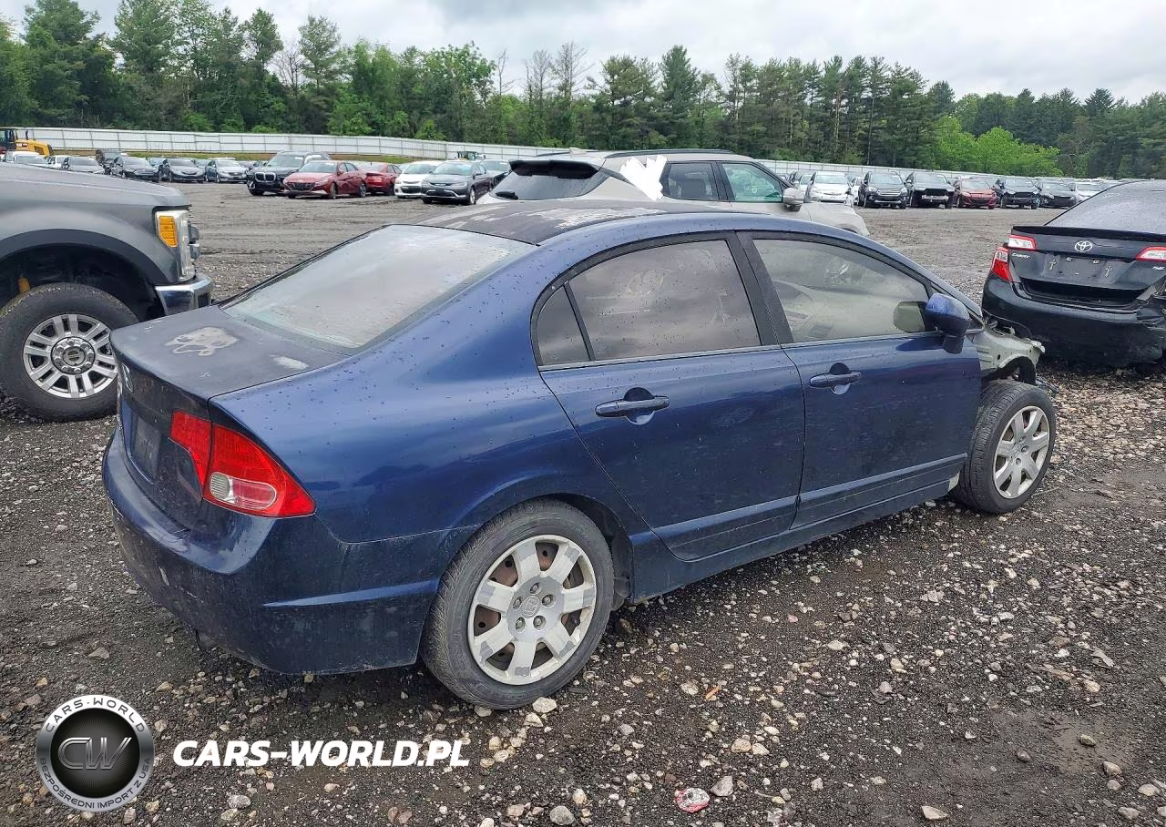 2008 Honda Civic Lx VIN:1HGFA16528L053486 - 3