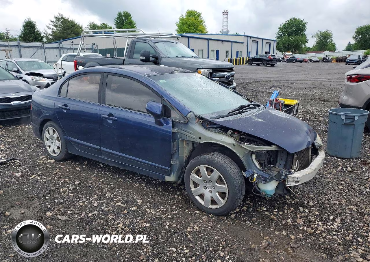 2008 Honda Civic Lx VIN:1HGFA16528L053486 - 4