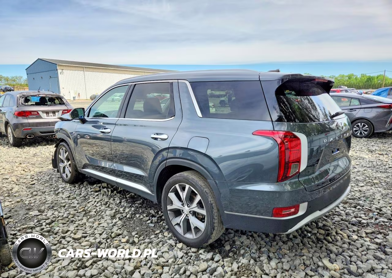 2021 Hyundai Palisade Sel VIN:KM8R3DHE5MU324447 - 2