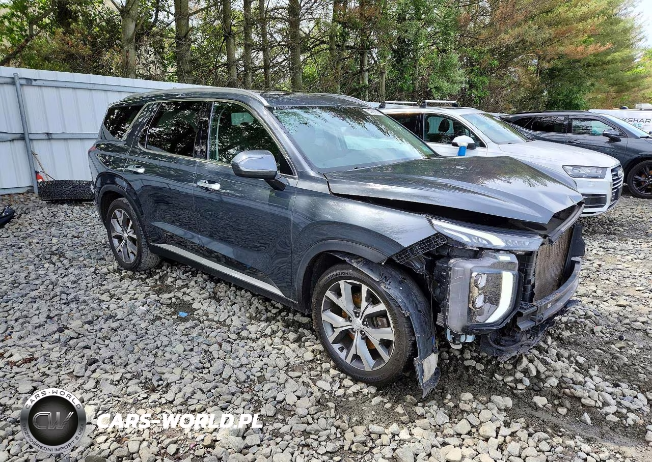 2021 Hyundai Palisade Sel VIN:KM8R3DHE5MU324447 - 4