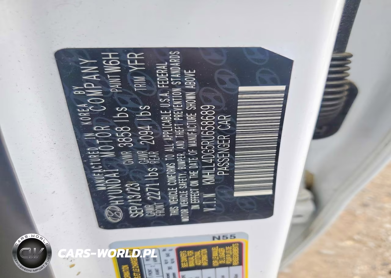 2024 Hyundai Elantra Se VIN:KMHLL4DG5RU658689 - 12
