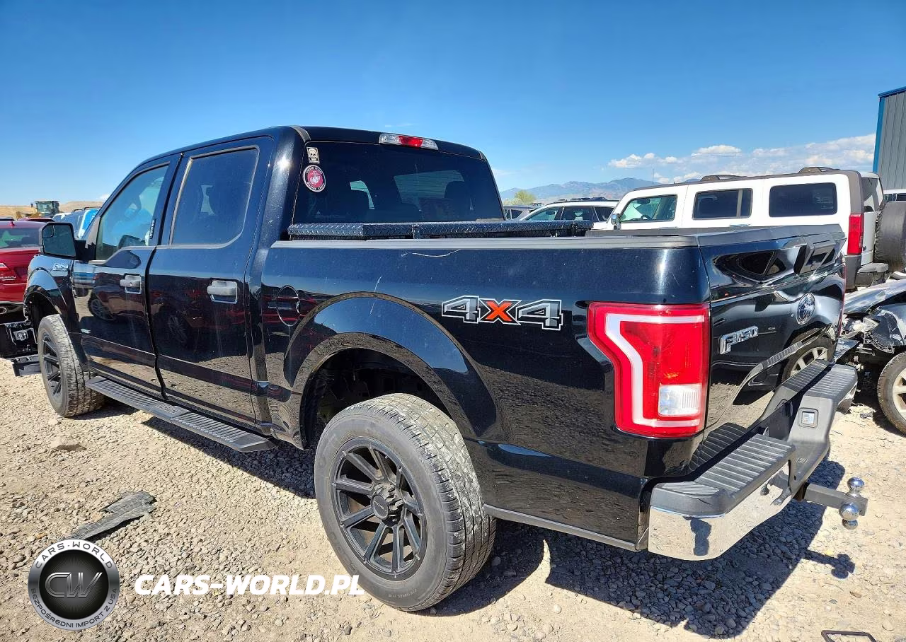 2017 Ford F150 Supercrew VIN:1FTEW1EP3HKC87513 - 2