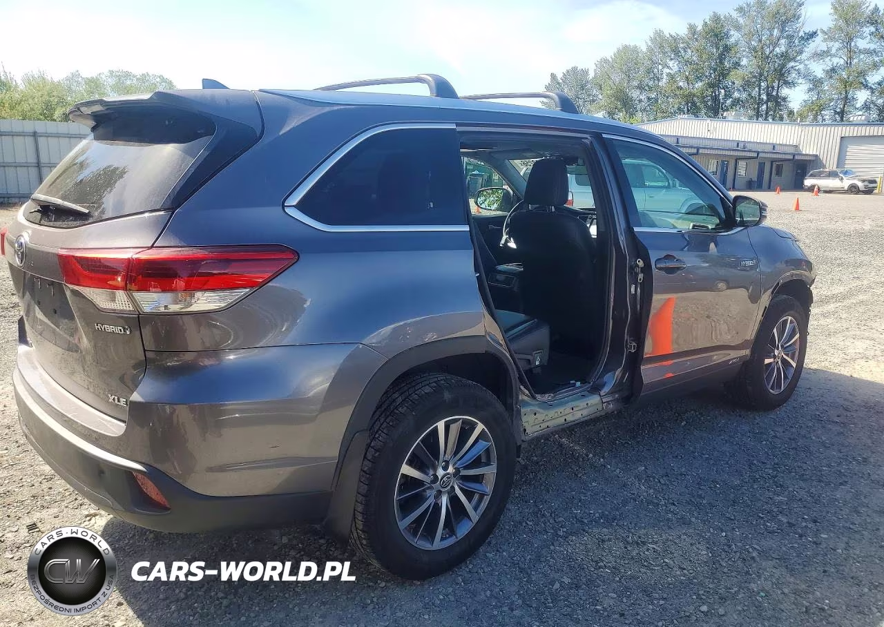2019 Toyota Highlander Hybrid Xle VIN:5TDJGRFH7KS053778 - 3