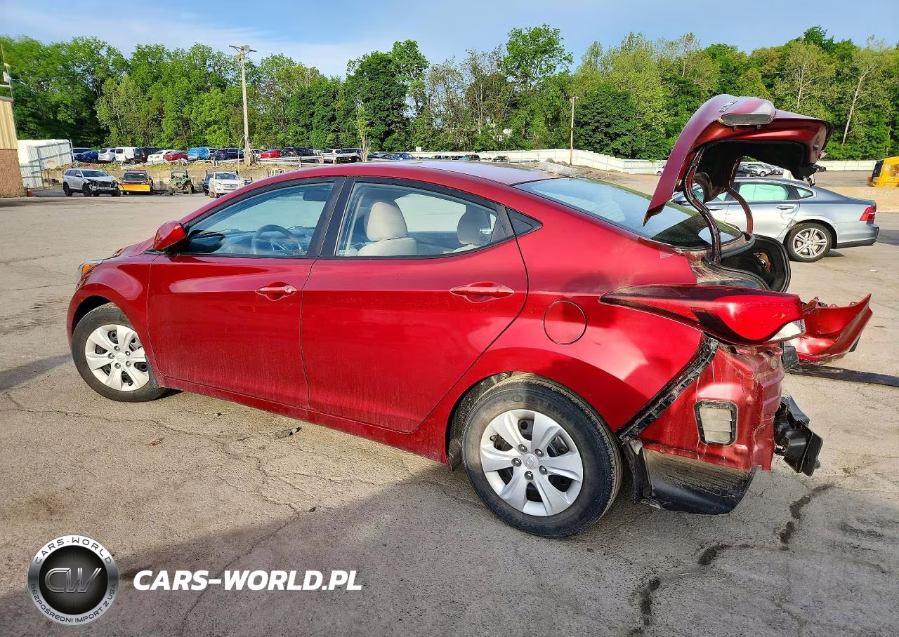 2016 Hyundai Elantra Se VIN:5NPDH4AE3GH788118 - 2