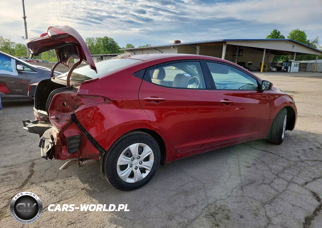 2016 Hyundai Elantra Se VIN:5NPDH4AE3GH788118 - 3