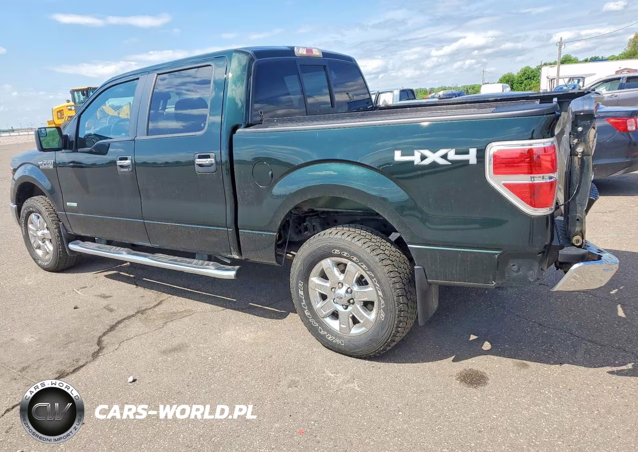 2014 Ford F150 Supercrew VIN:1FTFW1ET7EKD39190 - 2