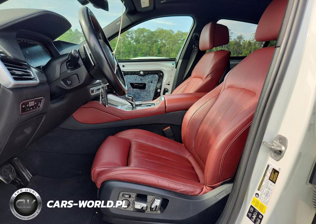2021 BMW X6 M50I VIN:5UXCY8C08M9F51263 - 7