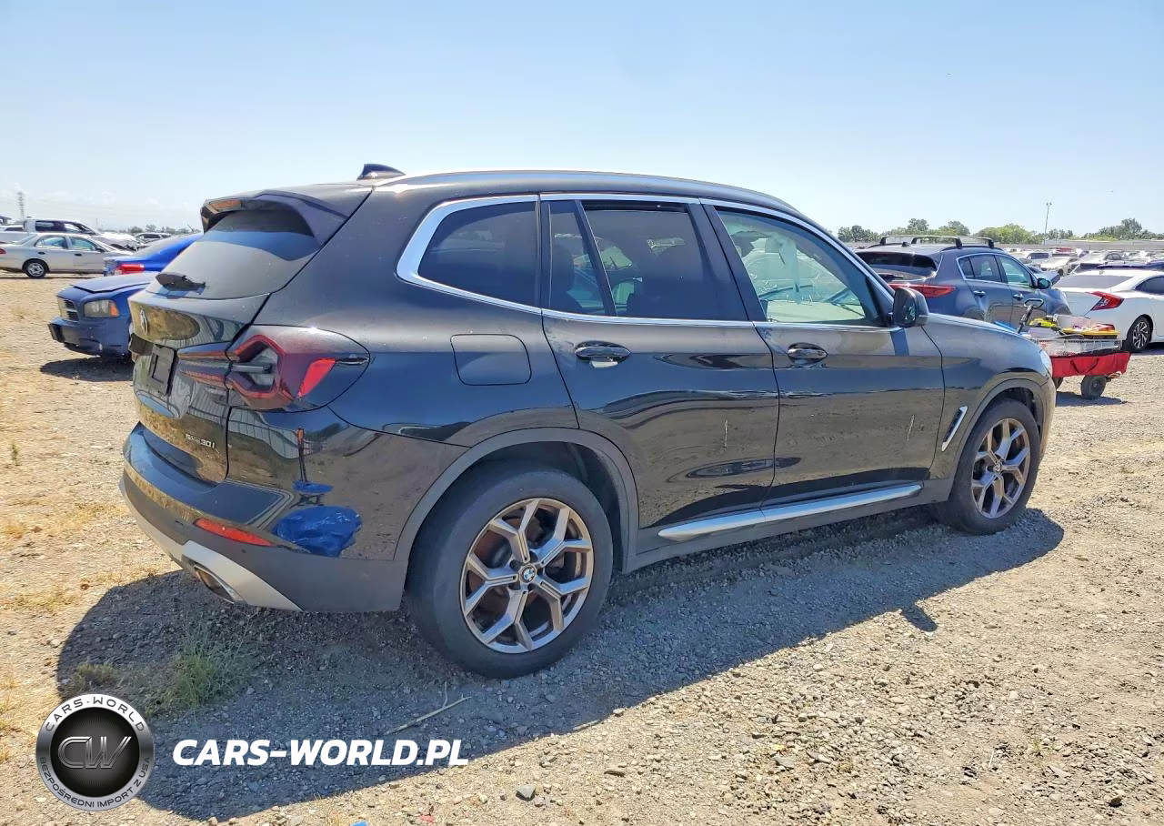 2022 BMW X3 Sdrive30I VIN:5UX43DP01N9N22711 - 3
