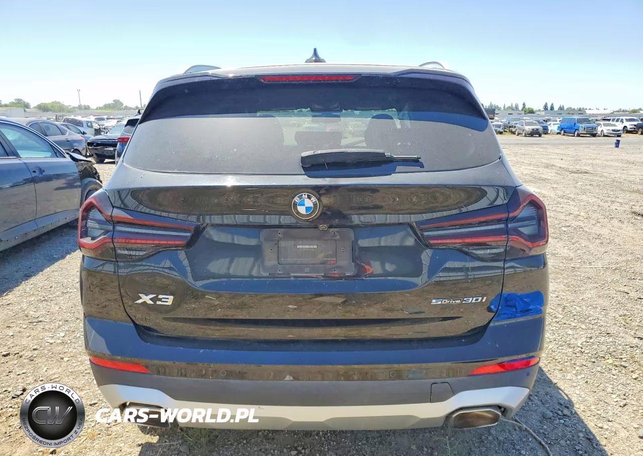 2022 BMW X3 Sdrive30I VIN:5UX43DP01N9N22711 - 6