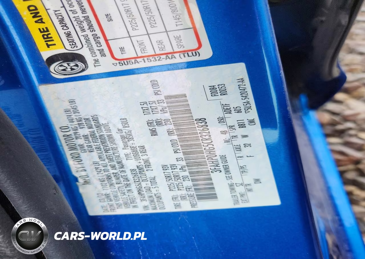 2012 Ford Fusion Se VIN:3FAHP0HG5CR326838 - 12